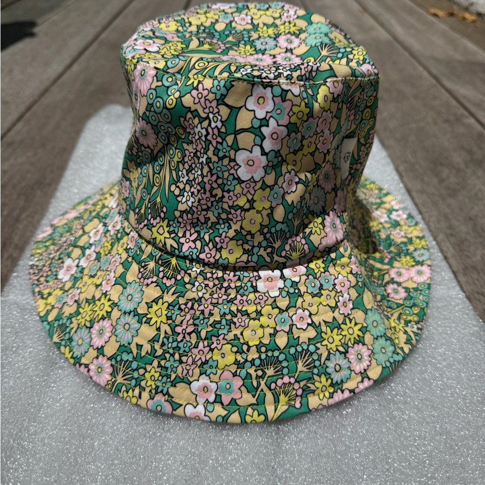 Ted Baker Yellow Floral Bucket Hat